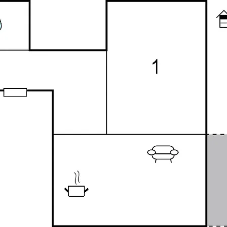 1 Bedroom Awesome In Appartement
